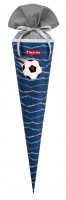 Step by Step 'Soccer Lars' Schultüte 70cm blau weiß 