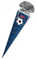 Step by Step 'Soccer Lars' Schultüte 70cm blau weiß 