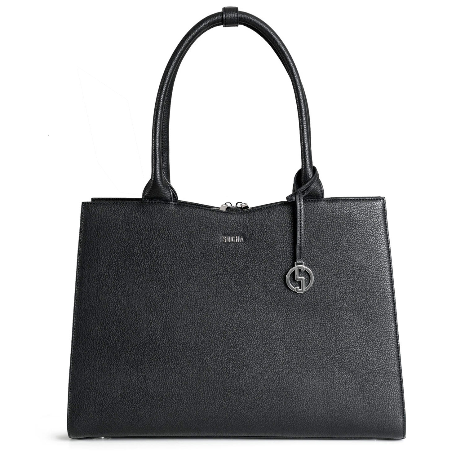 Socha 'Straight Line' Businessbag mit Laptopfach bis 15,6' black
