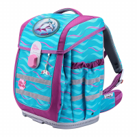 McNeill 'Finny-V23' Schulrucksackset 5tlg. Ergo Complete 1150g 20l hellblau
