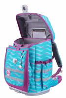 McNeill 'Finny-V23' Schulrucksackset 5tlg. Ergo Complete 1150g 20l hellblau