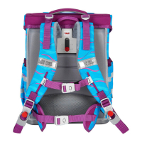 McNeill 'Finny-V23' Schulrucksackset 5tlg. Ergo Complete 1150g 20l hellblau