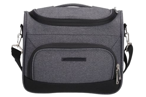 Franky Beautycase mit Schulterriemen grey bee