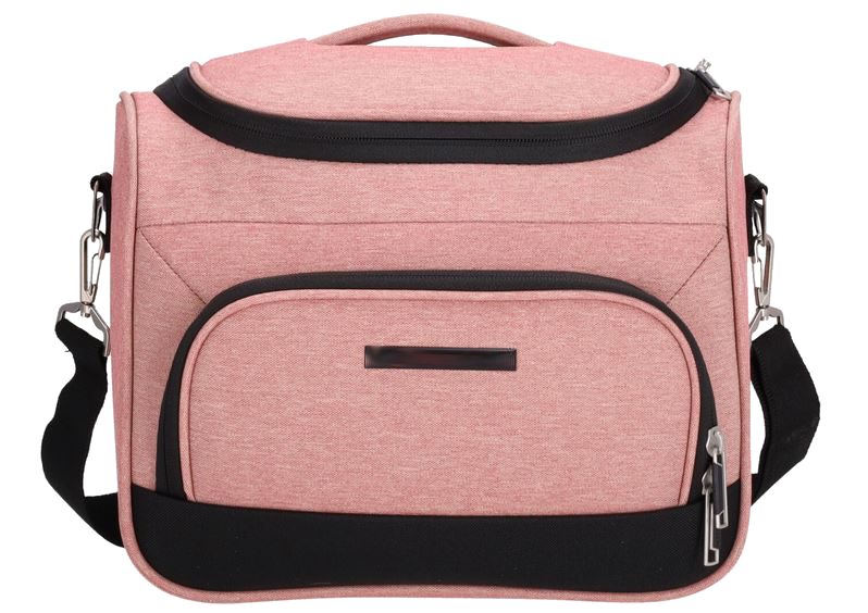 Franky Beautycase mit Schulterriemen rose
