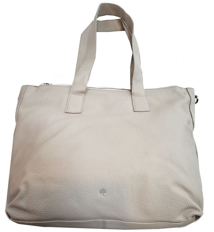 Prato 'LM Asif' Shopper echt Leder light beige