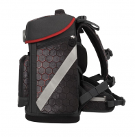 schoolmood 'Mika' Schulranzen-Set 7-tlg. Hero Maxx Air+ 1150g 21l Drache