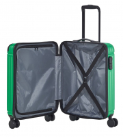 Travelite 'Cruise' 4-Rad Trolley S 55cm 2,7kg 37l grün