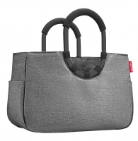 Reisenthel  'loopshopper M' mit Alugriffen und Organizer twist silver