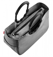 Reisenthel  'loopshopper M' mit Alugriffen und Organizer twist silver