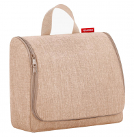 Reisenthel 'Toiletbag XL' Reisekosmetik mit Spiegel twist coffee