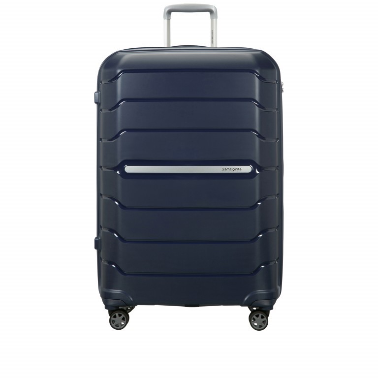 Samsonite 'Flux' 4-Rad Trolley M 68cm 3,5kg erweiterbar 85/95l navy blue