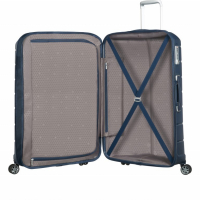 Samsonite 'Flux' 4-Rad Trolley M 68cm 3,5kg erweiterbar 85/95l navy blue