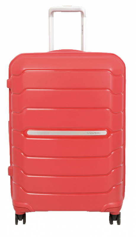 Samsonite 'Flux' 4-Rad Trolley 68cm 85/95l 3,5kg red