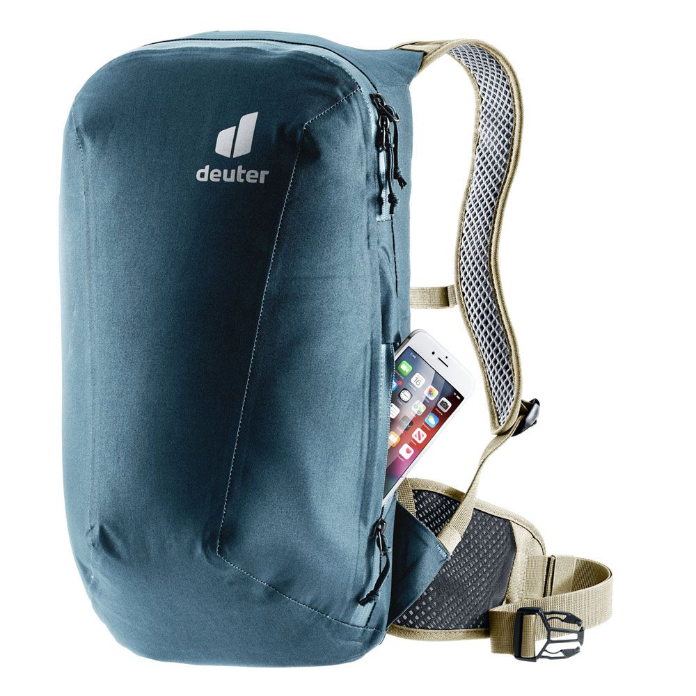 Deuter 'Plamort 12' Fahrradrucksack 540g 12l 220D PA Platin TPU atlantic-desert