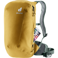 Deuter 'Plamort 12' Fahrradrucksack 540g 12l 220D PA Platin TPU turmeric-ivy