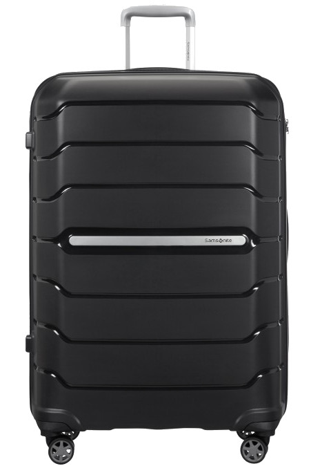 Samsonite 'Flux' 4-Rad Trolley M 68cm 3,5kg erweiterbar 85/95l black