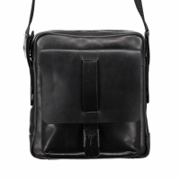 Joop 'Loreto' Remus Shoulderbag XSVZ echt Rindleder schwarz