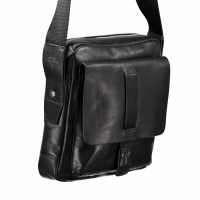 Joop 'Loreto' Remus Shoulderbag XSVZ echt Rindleder schwarz