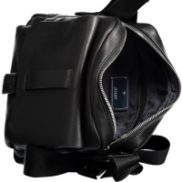 Joop 'Loreto' Remus Shoulderbag XSVZ echt Rindleder schwarz