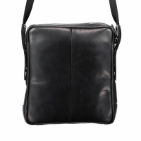 Joop 'Loreto' Remus Shoulderbag XSVZ echt Rindleder schwarz