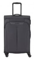 Travelite 'Croatia' 4-Rad Trolley M 67cm 2,9kg 61/66l anthrazit