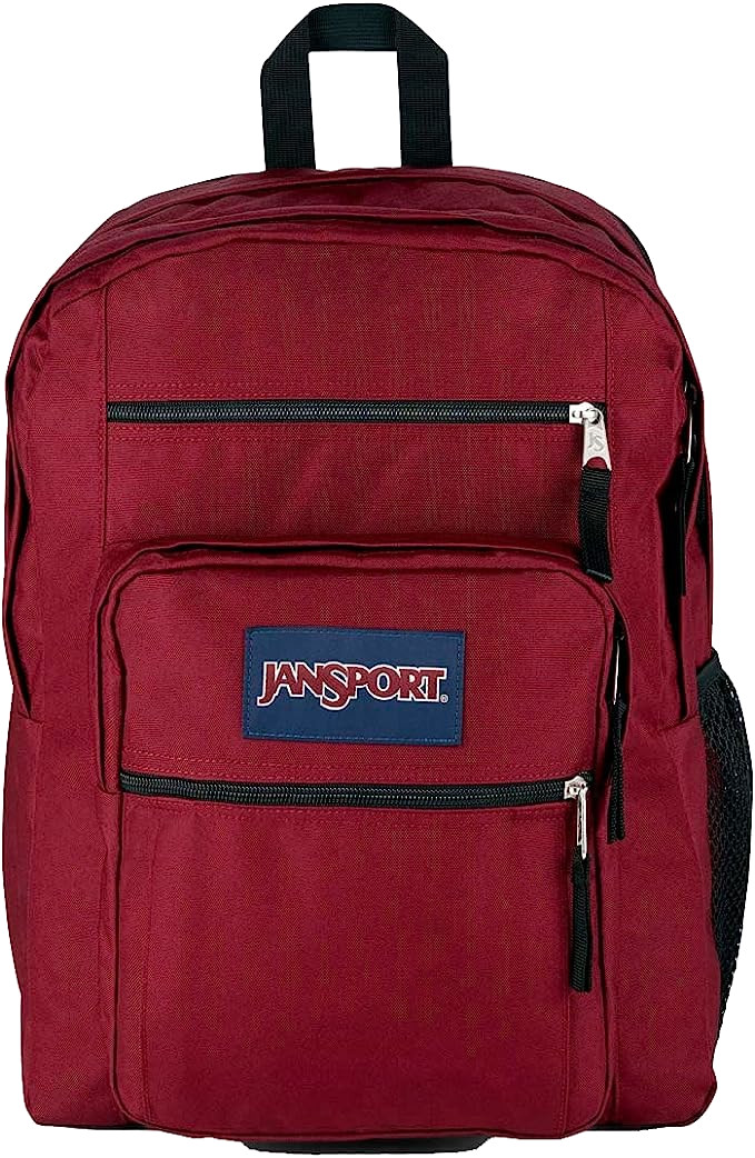 Jansport 'Big Student' Rucksack 34L 15' russet red