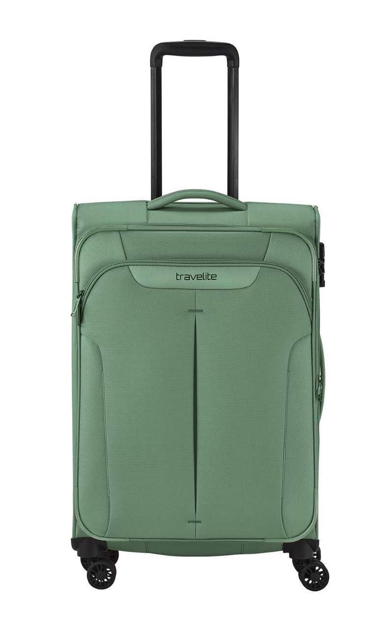 Travelite 'Croatia' 4-Rad Trolley M 67cm 2,9kg 61/66l mint
