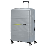 American Tourister 'Funstripe' Spinner 76cm 4,3kg 99,5l silver