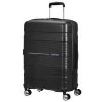 American Tourister 'Funstripe' 4-Rad Bordtrolley S 55cm 2,7kg 36,5l schwarz