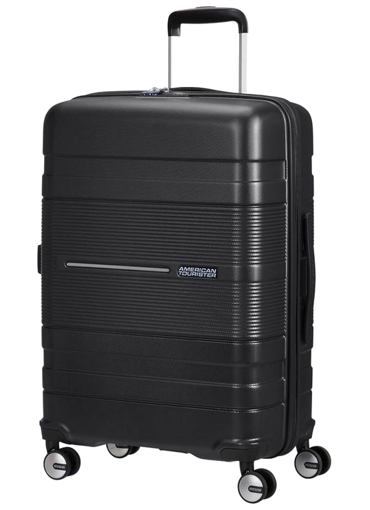 American Tourister 'Funstripe' 4-Rad Trolley M 66cm 3,6kg 63,5l schwarz