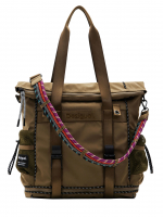 Desigual 'Back Modularis Stavanger' Rucksack / Schultertasche kaki