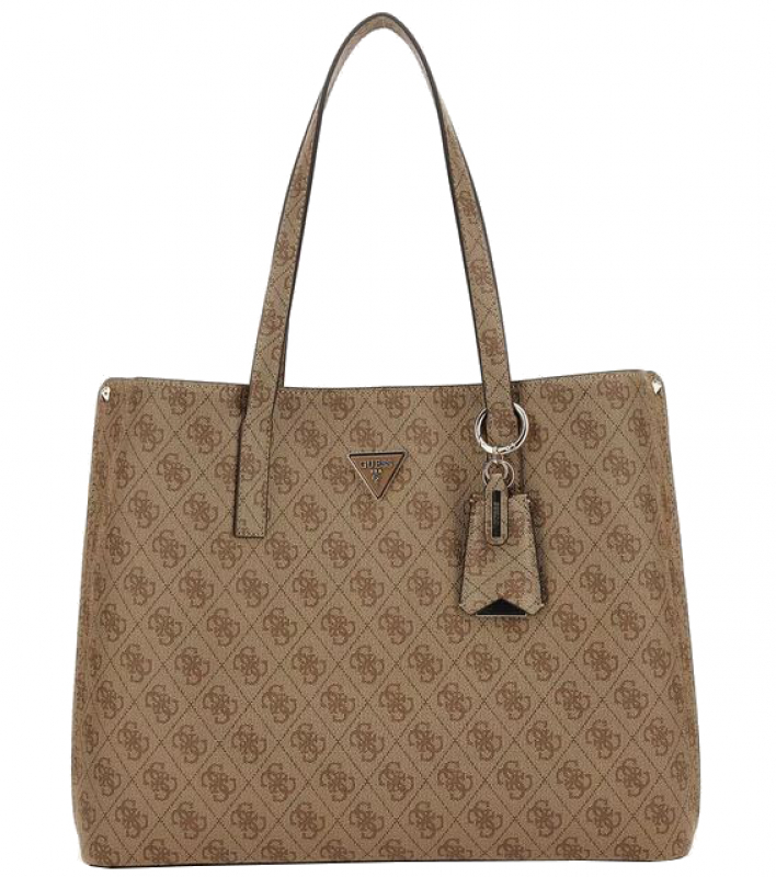 Guess 'Meridian Girlfriend Tote' Damentasche latte logo