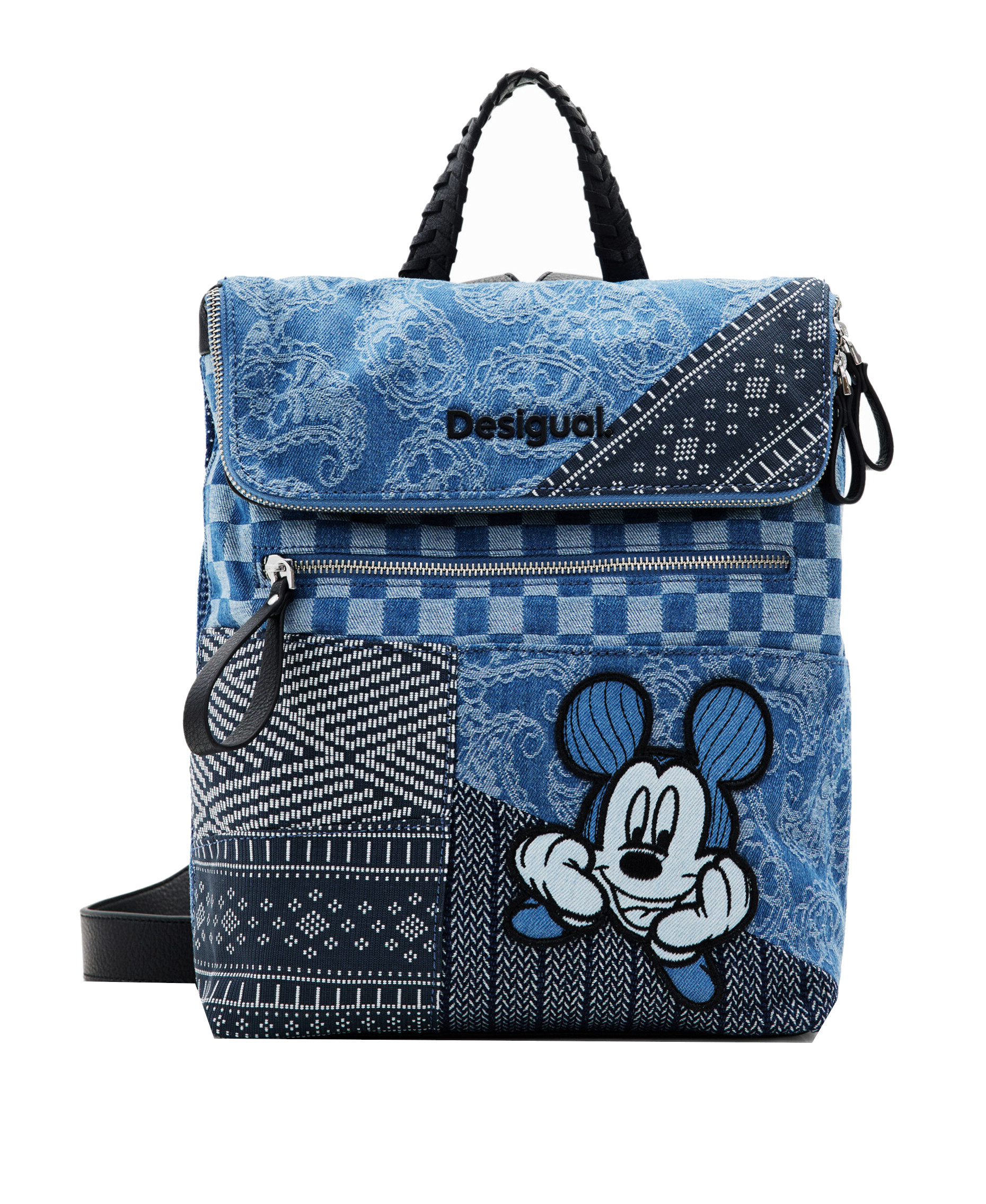 Desigual 'Back Mickey Blues Nerano' Damenrucksack jeans-dunkelblau