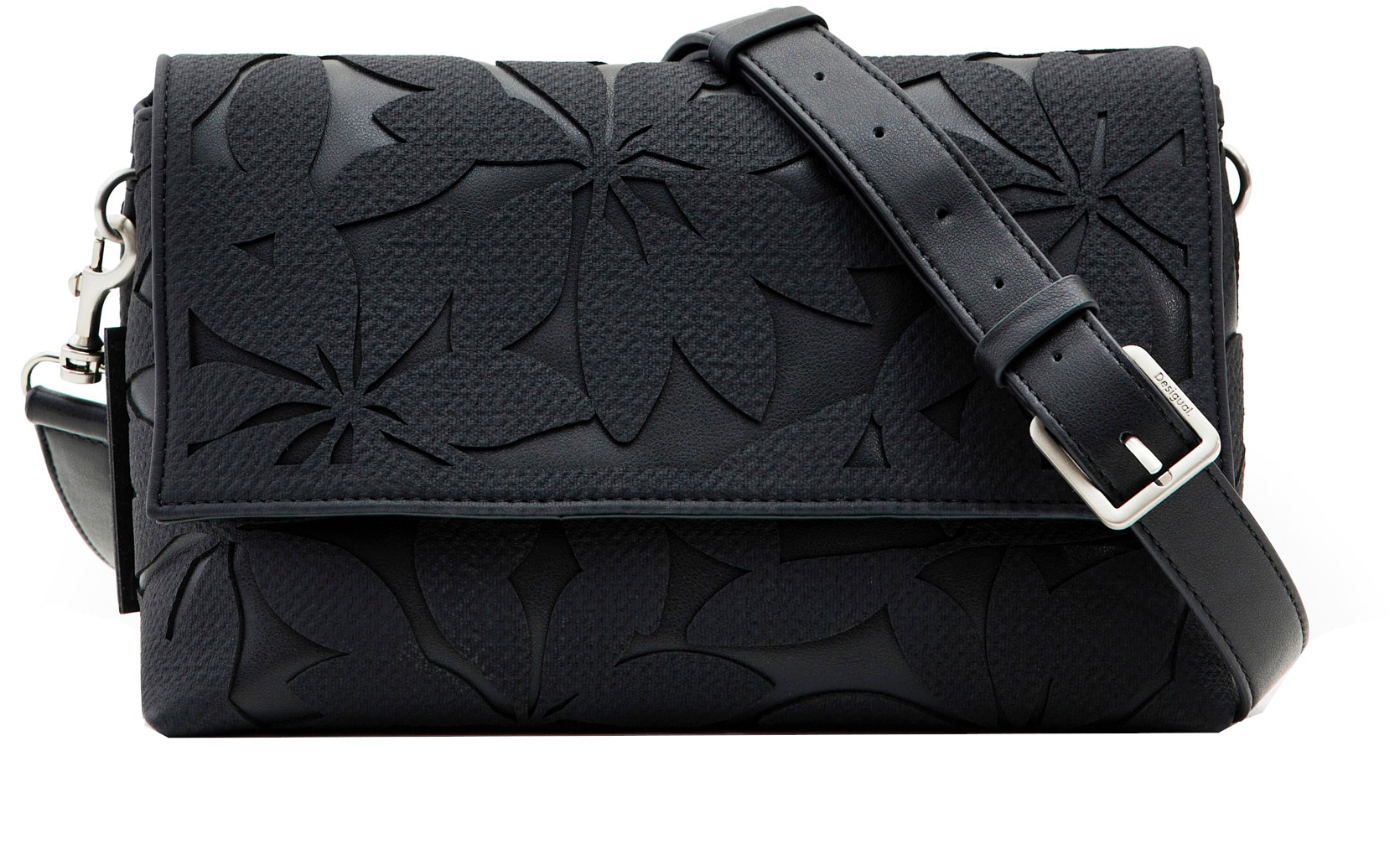 Desigual 'Bols Onyx Venecia 2.0' Umhängetasche schwarz