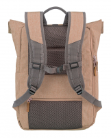 Travelite 'Basics' Roll-up Backpack Rucksack 35l 0,8kg rose/grau