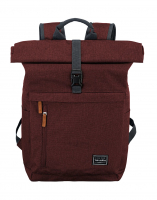 Travelite 'Basics' Roll-up Backpack Rucksack 35l 0,8kg burgundy