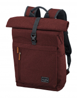 Travelite 'Basics' Roll-up Backpack Rucksack 35l 0,8kg burgundy