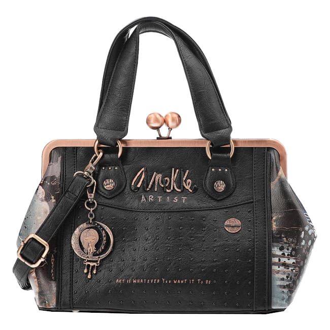 Anekke 'Shoen' Bügeltasche black/bunt