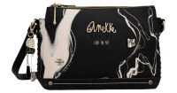 Anekke 'Bolso' Damenhandtasche mit 4 Fächer schwarz
