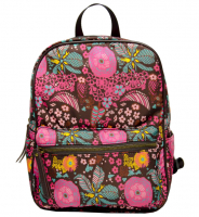 CAS8 Damenrucksack braun blume