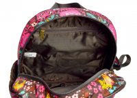 CAS8 Damenrucksack braun blume