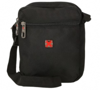 Travel 'N' Meet Schultertasche Spinnstoff schwarz