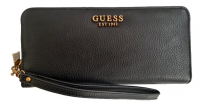 Guess 'Arja' SLG Large zip around Geldbörse black