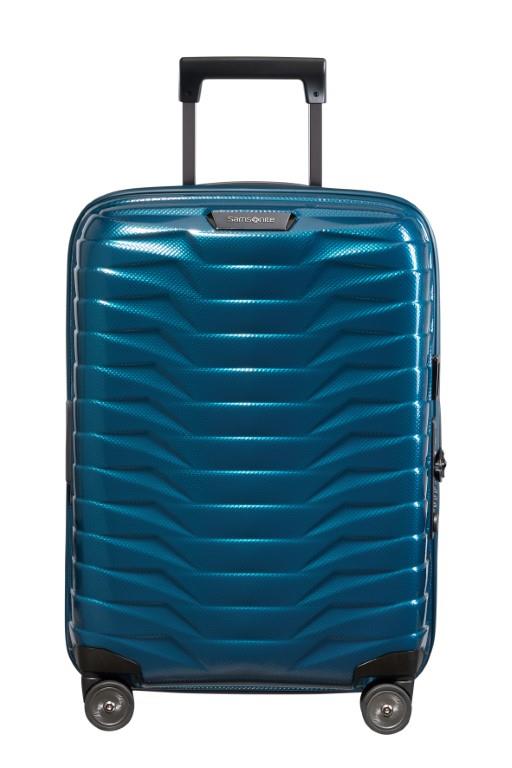 Samsonite 'Proxis' 4-Rad Trolley Spinner 55cm 2,2kg erw. 38/44l petrol blue