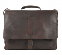 Joop 'Loreto' Kreon Briefbag mit Laptopfach MHF echt Rindleder seal brown