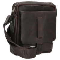 Joop 'Loreto' Remus Shoulderbag XSVZ echt Rindleder seal brown