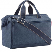 Reisenthel 'allrounder S pocket' Reisetasche 11l herringbone dark blue