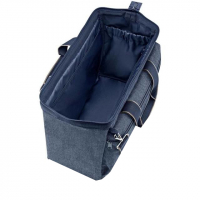 Reisenthel 'allrounder S pocket' Reisetasche 11l herringbone dark blue