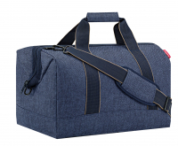 Reisenthel 'allrounder L' Reisetasche 30l herringbone dark blue