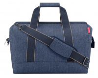 Reisenthel 'allrounder L' Reisetasche 30l herringbone dark blue